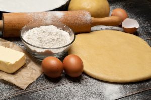 Pâte à tarte à l'orge mondé (IG Bas) - recette de base