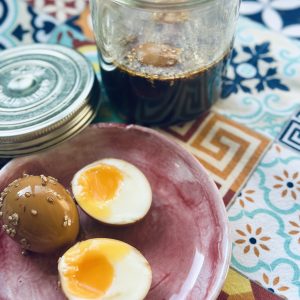 Œufs marinés au soja